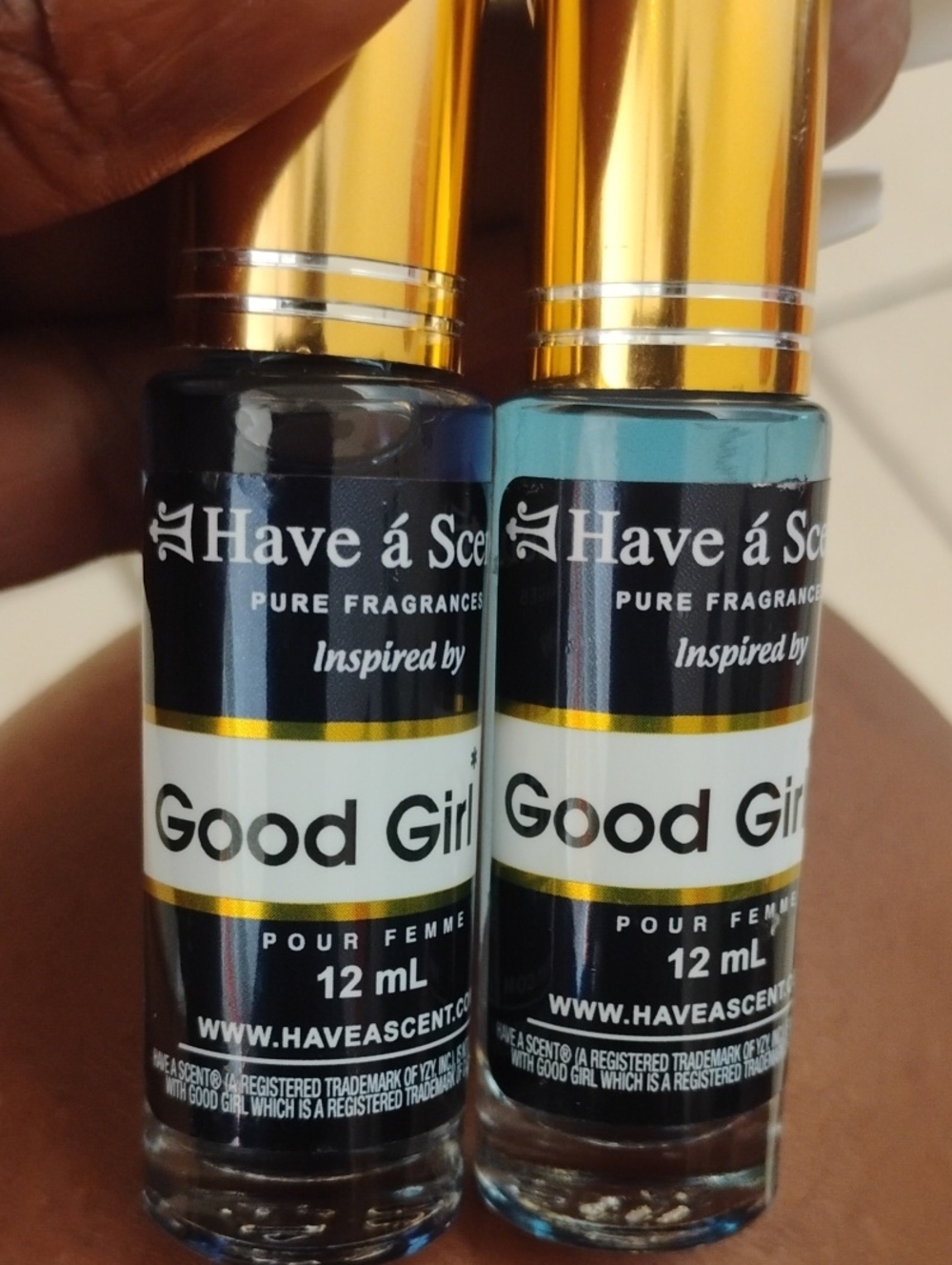 2 Bottles Of Good Girl Women's Fragrance Oil
